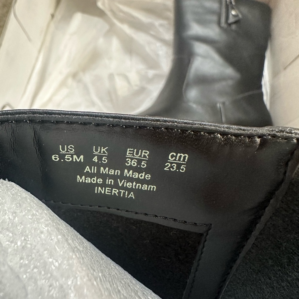 dr scholls Black Leather Women's Boots - Picture 3 of 4